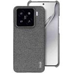 For Xiaomi 15 imak Ruiyi Series Cloth Texture PU + PC Phone Case(Dark Grey)
