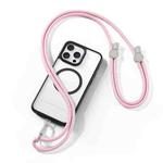 DUX DUCIS Plaz Crossbody Neck Strap Anti-lost Phone Lanyard(Light Pink)