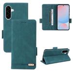 For Samsung Galaxy A56 Magnetic Clasp Leather Phone Case(Green)