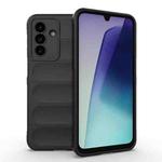 For Samsung Galaxy A17 5G Magic Shield TPU + Flannel Phone Case(Black)
