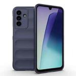 For Samsung Galaxy A17 5G Magic Shield TPU + Flannel Phone Case(Dark Blue)