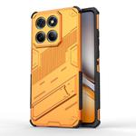 For Motorola Edge 60 Fusion 5G Global Punk Armor 2 in 1 PC + TPU Phone Case with Holder(Orange)