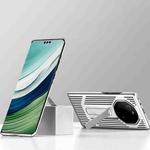 For Huawei Mate 40 Pro Extraordinary Cooling Holder Phone Case(Silver White)