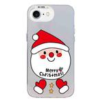 For iPhone 7 / 8 / SE 2020 2022 Christmas Series PC Full Coverage Pattern Phone Case(CW043 White)