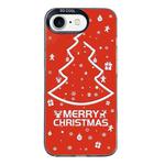 For iPhone 7 / 8 / SE 2020 2022 Christmas Series PC Full Coverage Pattern Phone Case(CK046 Black)