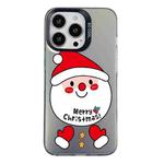 For iPhone 11 Pro Max Christmas Series PC Full Coverage Pattern Phone Case(CK043 Black)