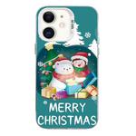 For iPhone 11 Christmas Series PC Full Coverage Pattern Phone Case(CW048 White)