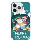 For iPhone 11 Pro Christmas Series PC Full Coverage Pattern Phone Case(CW048 White)