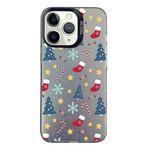 For iPhone 11 Pro Christmas Series PC Full Coverage Pattern Phone Case(CK036 Black)
