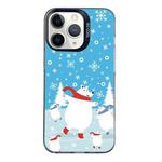 For iPhone 11 Pro Christmas Series PC Full Coverage Pattern Phone Case(CK037 Black)