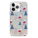 For iPhone 11 Pro Christmas Series PC Full Coverage Pattern Phone Case(CW036 White)