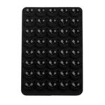 Mobile Phone Silicone 40 Double Side Suction Cup Back Stickers(Black)