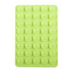 Mobile Phone Silicone 40 Double Side Suction Cup Back Stickers(Green)