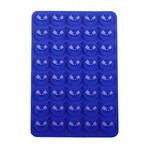 Mobile Phone Silicone 40 Double Side Suction Cup Back Stickers(Dark Blue)