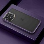 For iPhone 15 Plus SULADA Skin Feel Matte Shockproof Phone Case(Purple)