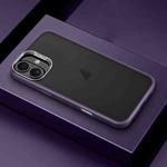 For iPhone 16 Plus SULADA Skin Feel Matte Shockproof Phone Case(Purple)