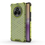 For Realme 14 Pro 5G Global Shockproof Honeycomb PC + TPU Protective Phone Case(Green)