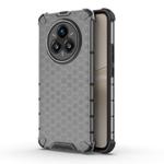 For Realme 14 Pro+ 5G Shockproof Honeycomb PC + TPU Protective Phone Case(Black)