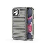 For iPhone 11 High Transparency TPU Hybrid PC Airbag Phone Case(Transparent Black)