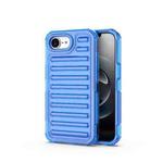 For iPhone 17 Pro Max High Transparency TPU Hybrid PC Airbag Phone Case(Transparent Blue)