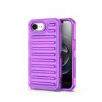 For iPhone 16e High Transparency TPU Hybrid PC Airbag Phone Case(Transparent Purple)
