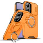 For Redmi Turbo 4 Pro / Poco F7 Sliding Camshield Ring Holder Phone Case(Orange)