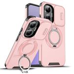 For Redmi Turbo 4 Pro / Poco F7 Sliding Camshield Ring Holder Phone Case(Pink)