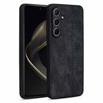 For Samsung Galaxy A36 5G AZNS 3D Embossed Skin Feel Phone Case(Black)