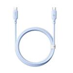 Baseus Silky Series 1m 100W USB-C / Type-C to Type-C Fast Charging Cable(Blue)