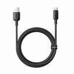 Baseus Silky Series 2m 100W USB to USB-C / Type-C Fast Charging Cable(Black)