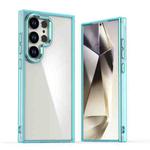 For Samsung Galaxy S24 Ultra 5G Shine High Transparency Acrylic Phone Case(Blue)