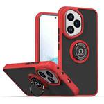 For Honor 400 Global 156.5mm Q Shadow 1 Series TPU + PC Phone Case with Ring(Red)