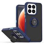 For Honor X6c 4G Q Shadow 1 Series TPU + PC Phone Case with Ring(Royal Blue)