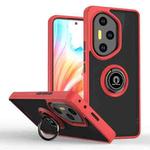 For Honor 300 Pro Q Shadow 1 Series TPU + PC Phone Case with Ring(Red)