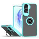 For Honor 90 Lite Q Shadow 1 Series TPU + PC Phone Case with Ring(Sky Blue)