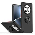 For Honor X60 Pro / X9c Q Shadow 1 Series TPU + PC Phone Case with Ring(Black+Red)
