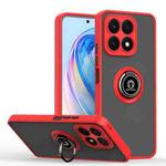 For Honor X8a Q Shadow 1 Series TPU + PC Phone Case with Ring(Red)