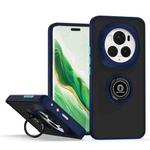 For Honor Magic6 Pro Q Shadow 1 Series TPU + PC Phone Case with Ring(Royal Blue)