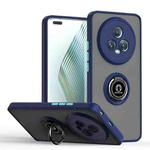For Honor Magic5 Pro Q Shadow 1 Series TPU + PC Phone Case with Ring(Royal Blue)