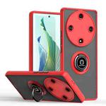 For Honor Magic5 Lite / X9a Q Shadow 1 Series TPU + PC Phone Case with Ring(Red)