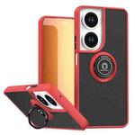 For Huawei nova 12 SE Q Shadow 1 Series TPU + PC Phone Case with Ring(Red)
