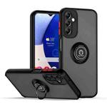 For Samsung Galaxy A14 5G Q Shadow 1 Series TPU + PC Phone Case with Ring(Black+Red)