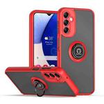 For Samsung Galaxy A14 5G Q Shadow 1 Series TPU + PC Phone Case with Ring(Red)