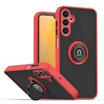 For Samsung Galaxy A15 5G Q Shadow 1 Series TPU + PC Phone Case with Ring(Red)