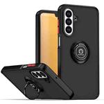 For Samsung Galaxy A26 5G Q Shadow 1 Series TPU + PC Phone Case with Ring(Black+Red)