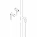 hoco M111 Pro 8 Pin In-Ear Call / Gaming Wired Earphone, Cable Length: 1.2m(White)