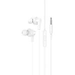 hoco M114 3.5mm Plug In-Ear Call / Gaming Wired Earphone, Cable Length: 1.2m(White)