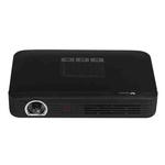 WOWOTO T9 1280 x 800 RGB LED Portable Projector Android 6.0 2GB+16GB, Plug Type:US Plug(Black)