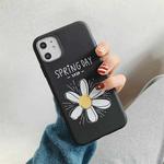 For iPhone 11 Pro Cartoon Pattern Frosted TPU Protective Case(Daisy)