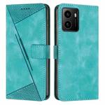 For HMD Pulse Pro Dream Triangle Leather Phone Case with Long  Lanyard(Green)